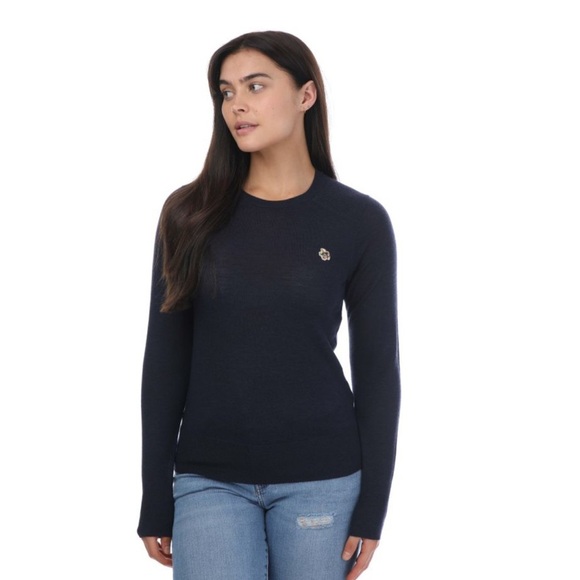 Unisex Ted Baker Black Crewneck Sweater - Picture 2 of 9